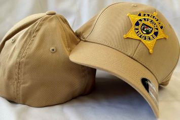 ARIZONA RANGERS FLEX FIT BALL CAP, KHAKI - LG / XL.